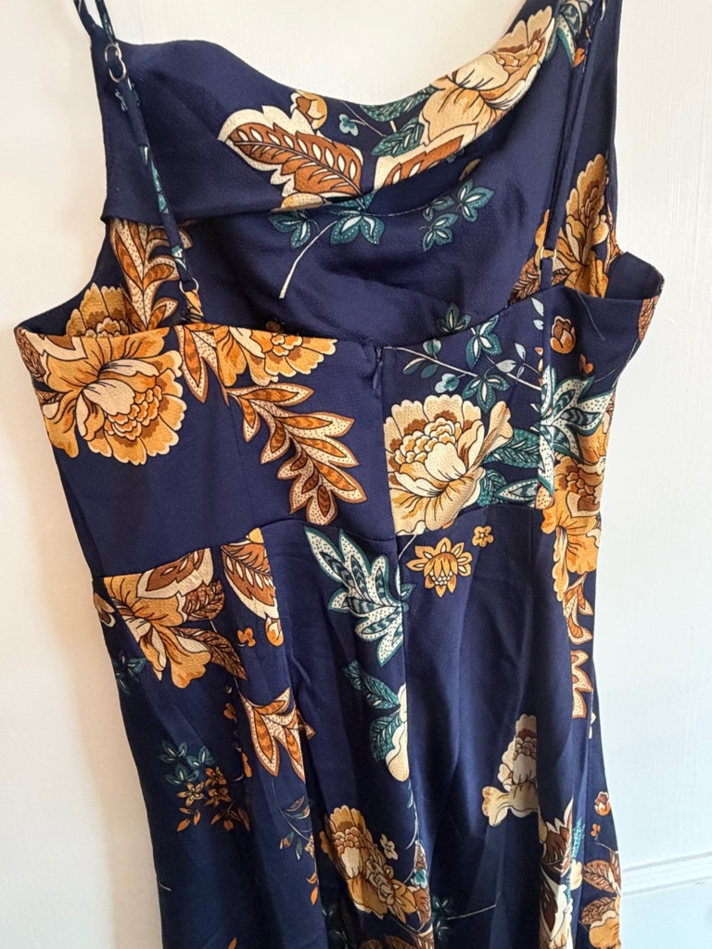 Hello Molly Women's Atlas Maxi Dress Blue Floral Size Small NWT Summer Dress - Picture 2 of 11